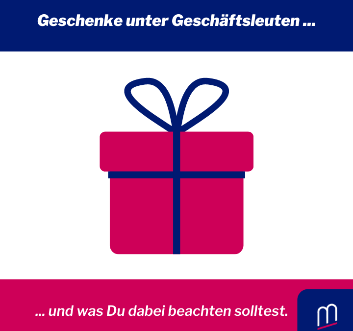 Geschenke als Betriebsausgaben