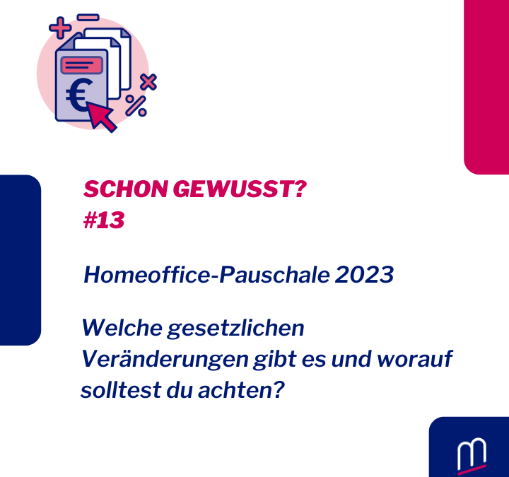 Homeofficepauschale 2023